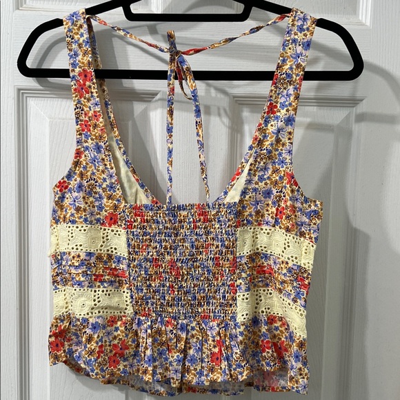 Free People NWT Floral Lace Tank Top – $88 Retail - Picture 3 of 3